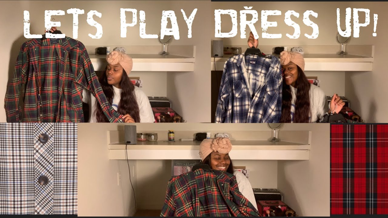 HOW I ROCK MY FLANNELS | PLUS SIZE FASHION | PLAYING DRESS UP