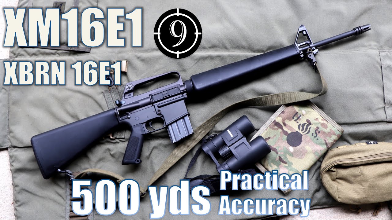 XM16E1 (XBRN16 E1 clone) to 500yds: Practical Accuracy