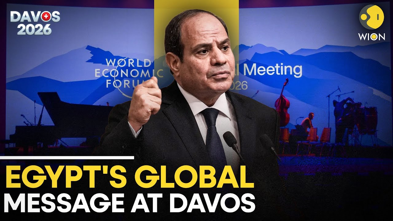 Davos 2026 LIVE: El-Sisi Delivers A Special Address At The World Economic Forum | WION Live