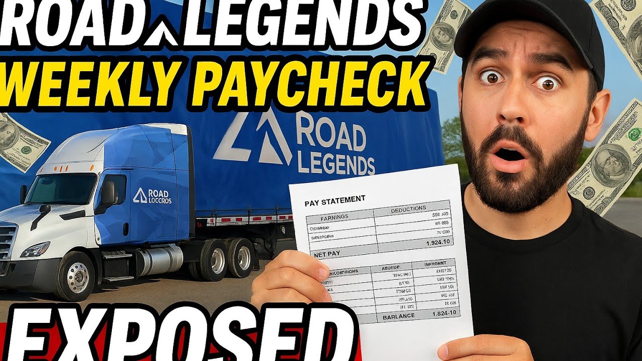 “ROAD LEGENDS WEEKLY PAYCHECK EXPOSED 🚛 (The Truth About Settlements)”