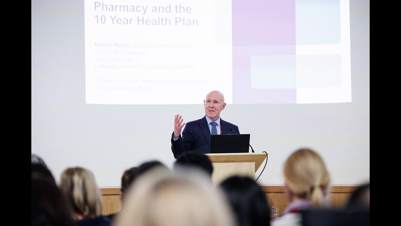 Pharmacy and the 10 Year Health Plan – David Webb