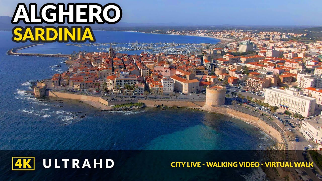 Alghero Sardinia - Drone 4K