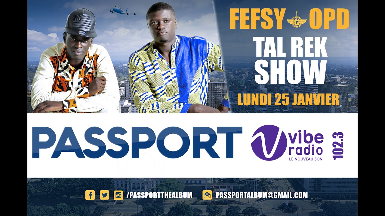Fefsy & Opd - PASSPORT dans le TAL REK SHOW avec DJ TAL