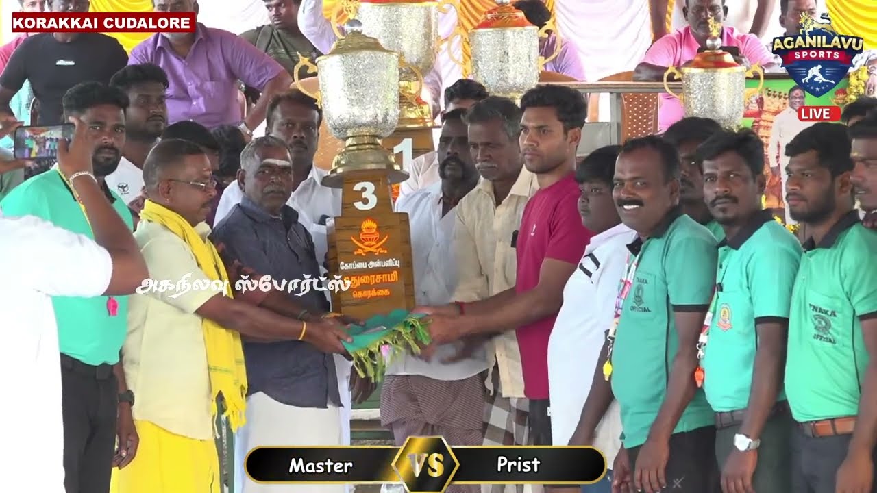 GRAND FINAL | PRIST UNI CHENNAI vs MASTER ACADAMY POTHANUR  | KORAKKAI STAR  #KORAKKAI CUDALORE(DT)
