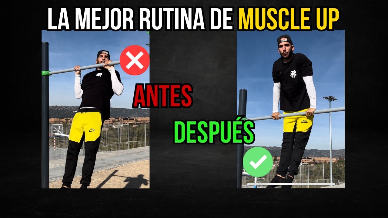 💪🔥Muscle Up fácil con ESTA Rutina🔥💪 (para TODOS los niveles)📊