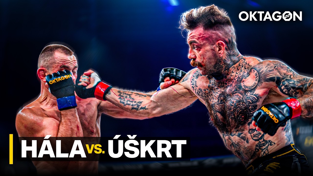 H&Aacute;LA vs. &Uacute;&Scaron;KRT | FREE FIGHT | OKTAGON 93