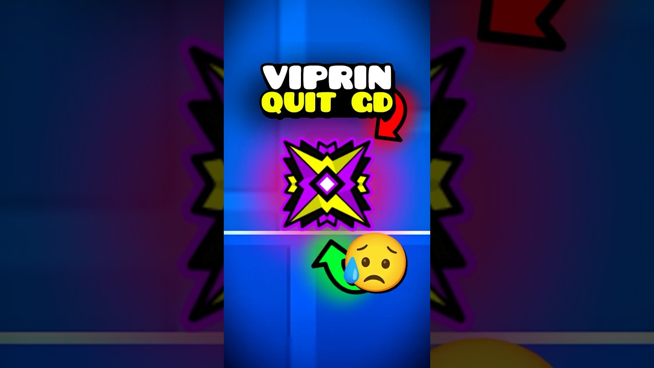 Виприн уходит из Geometry Dash.. 😢
