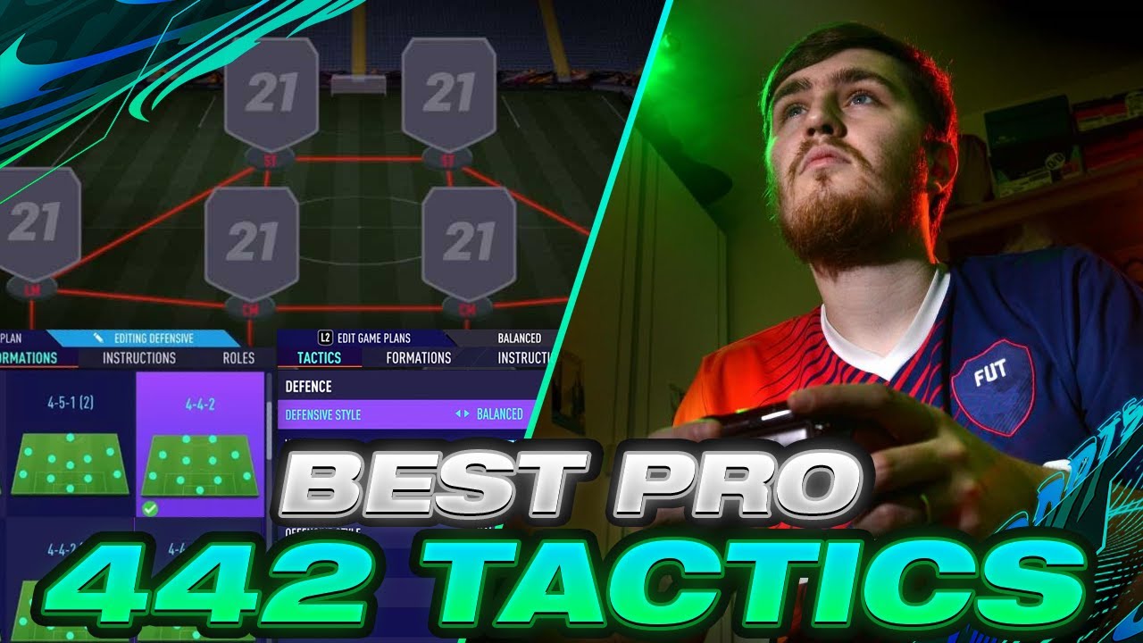 BEST FIFA 21 ATTACKING 442 PRO CUSTOM TACTICS + INSTRUCTIONS! BEST FIFA 21 CUSTOM TACTICS