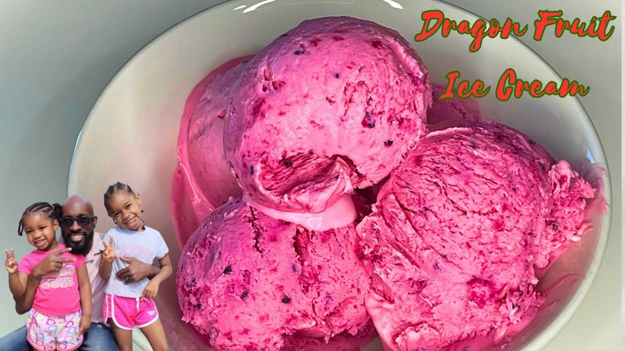 How To Make Dragon Fruit Ice Cream