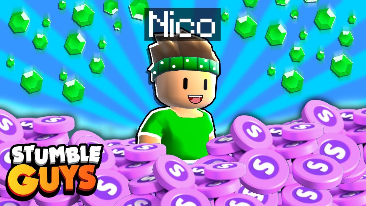 NICO, DIVENTA RICCO su STUMBLE GUYS!