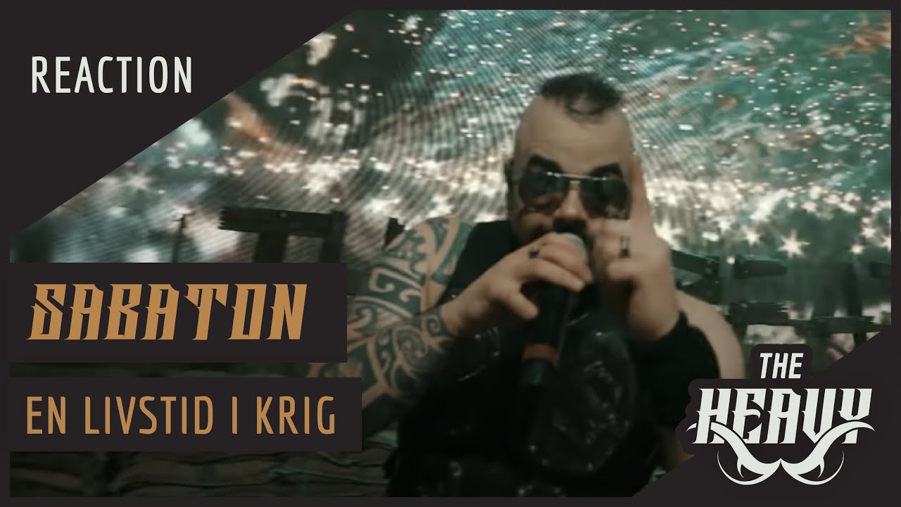 SABATON: EN LIVSTID I KRIG (LIVE) | REACTION