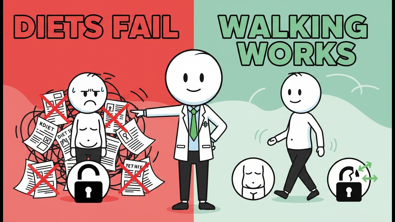 Why Walking Works Even When Diets Fail (The Biology Behind It)
