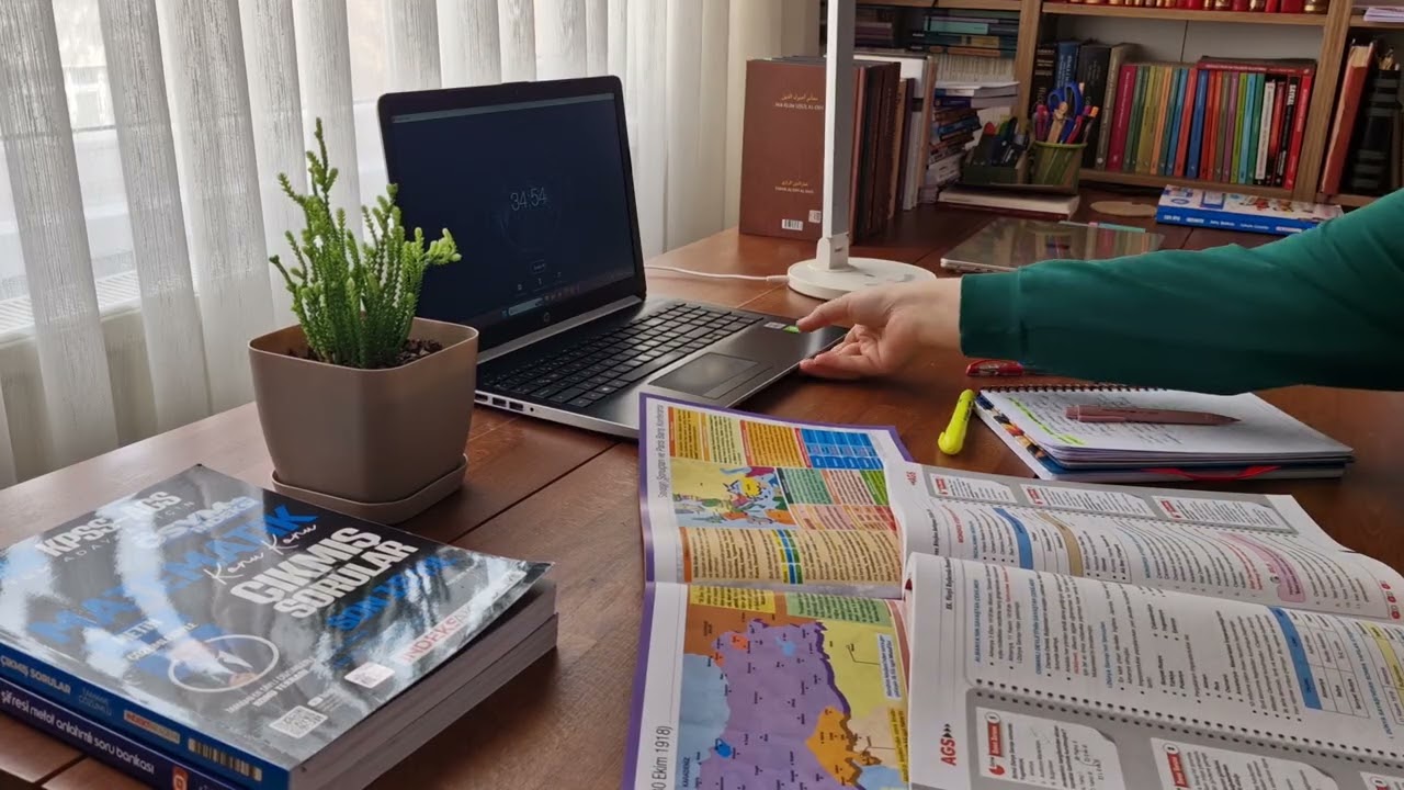 40 min STUDY WITH ME | Birlikte 40 dakika çalışalım