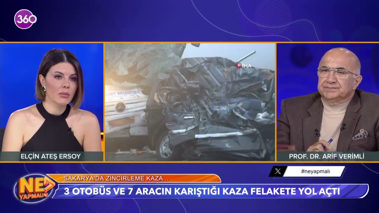 Ne Yapmalı? - Sakarya'da zincirleme kaza!