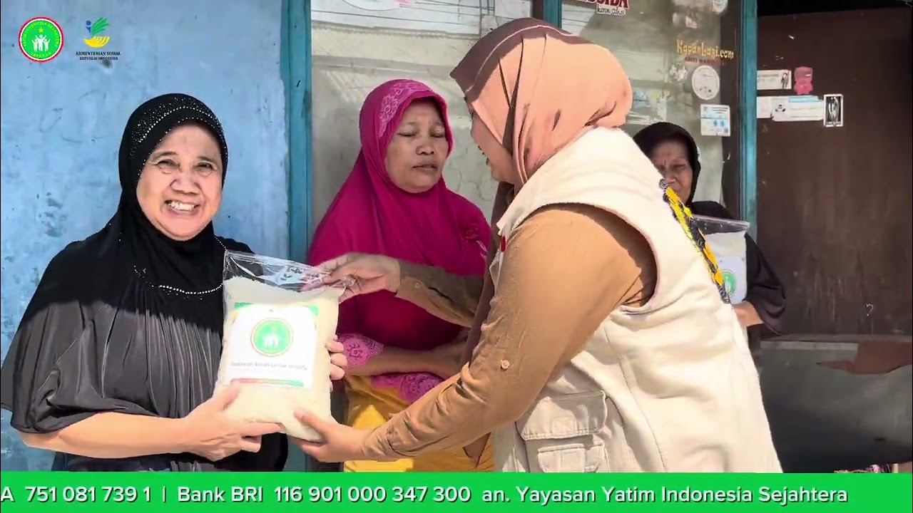 Pendistribusian Sedekah Beras untuk Dhuafa 04 November 2025 - Yayasan Yatim Indonesia Sejahtera