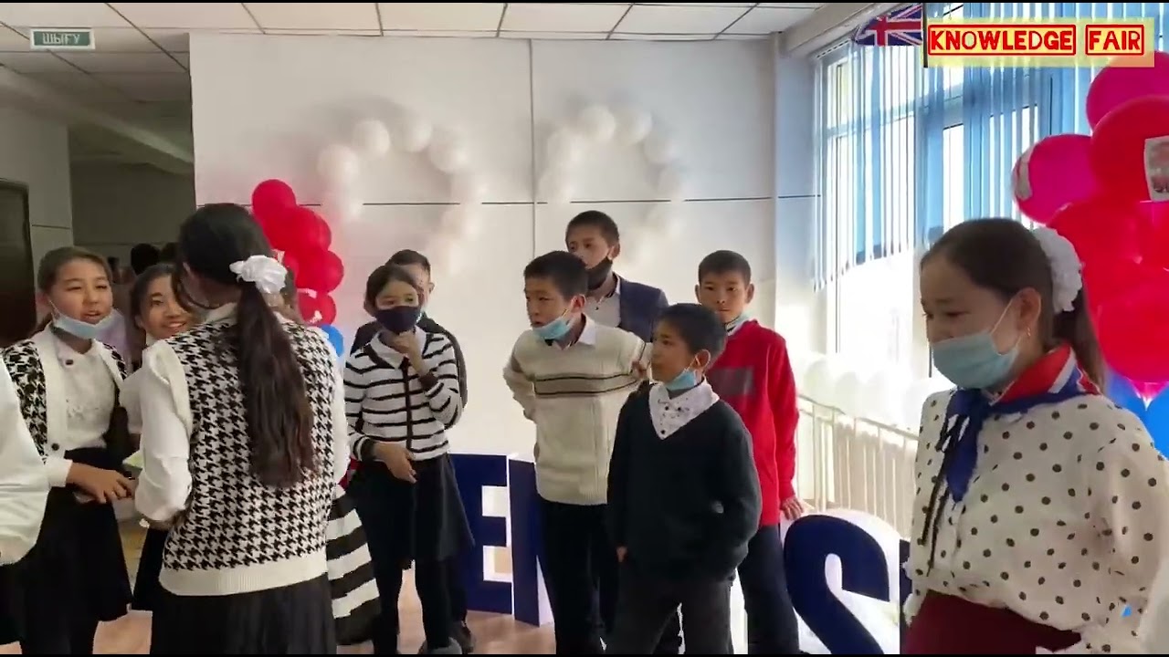 Ағылшын тілі апталығы/Неделя английского языка “Knowledge fair” 37 english week