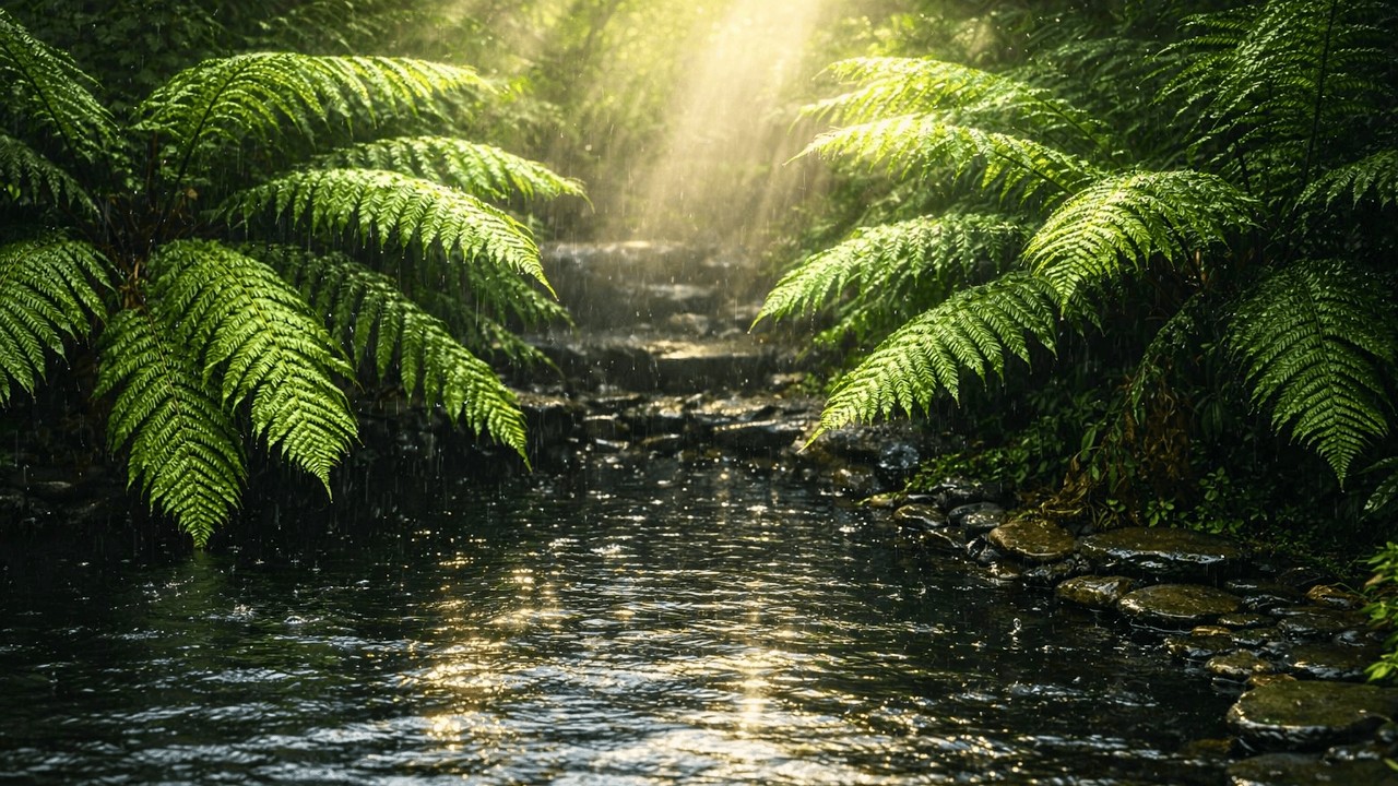 Stress Relief & Healing with Relaxing Rain Sounds 🌿 Gentle Rain for Relaxation & Quiet Mind