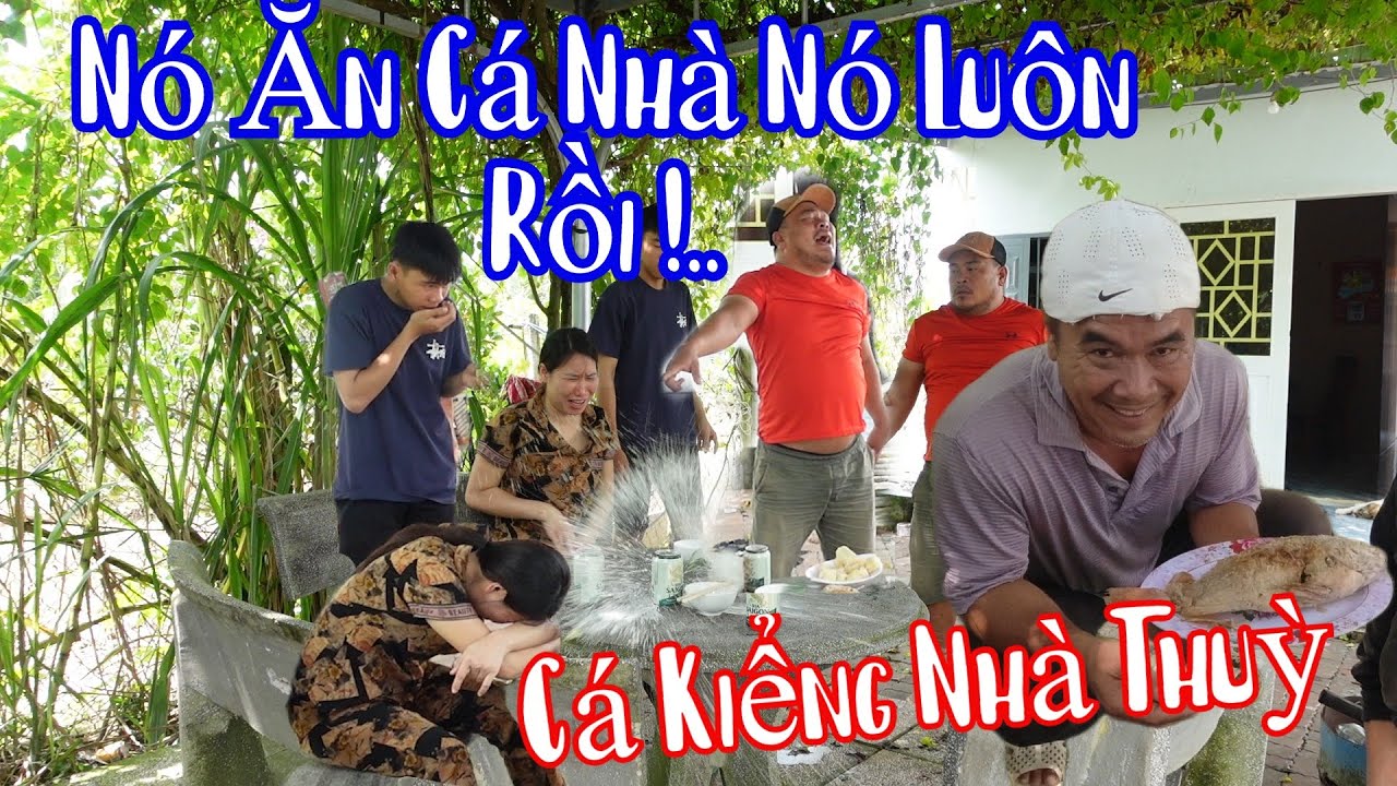 Thuỳ CàLem Khóc Hết Nước Mắt Khi Biét Chình Mình Ăn Cá Nuôi Làm Kiểng Nhà Mình