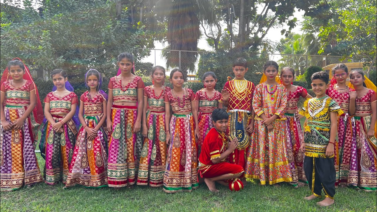 Diwali Special Dance prem lila song group dance Swami Vivekanand school (Alapur palwal )