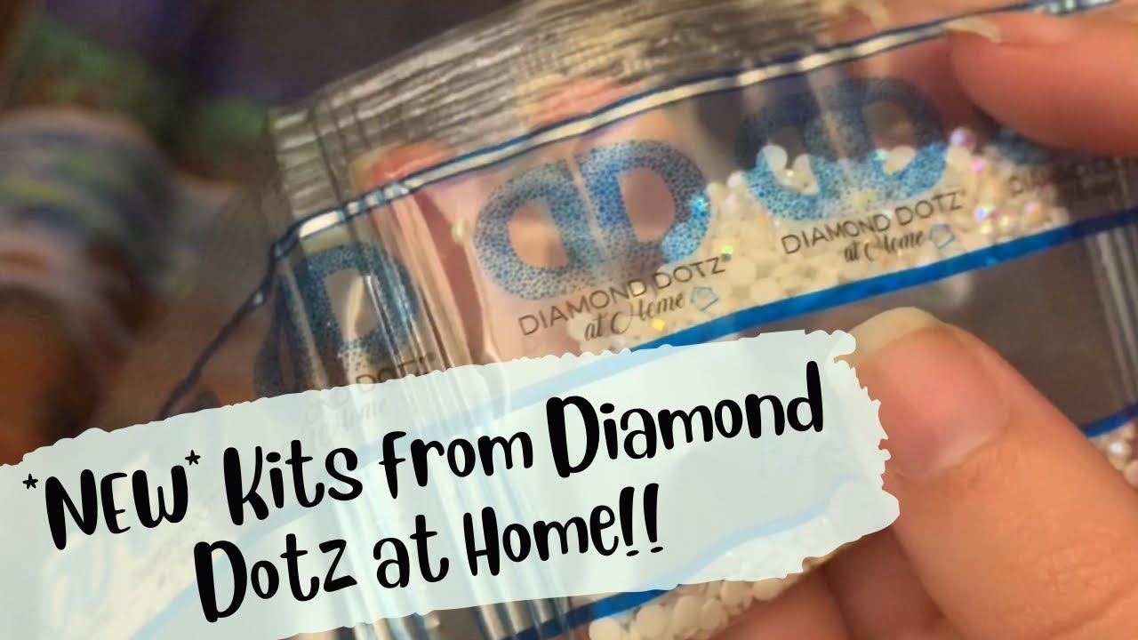 Unboxing a *NEW* Kit from Diamond Dotz at Home!!