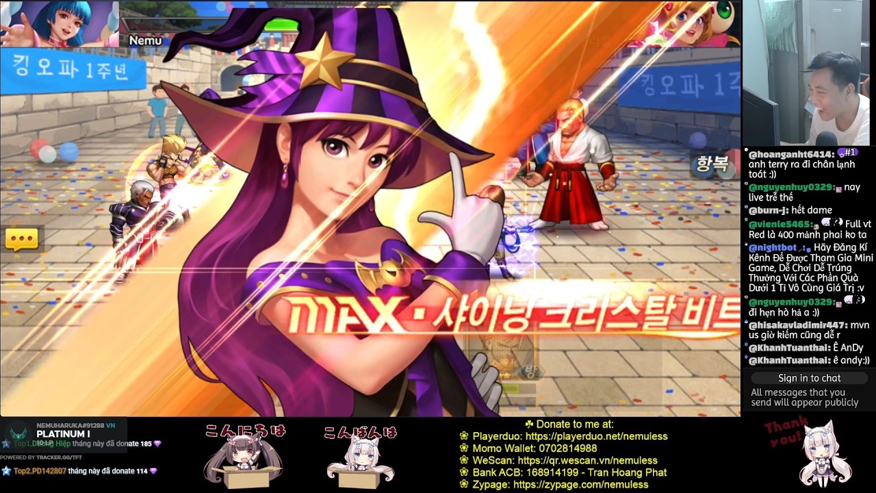 ☘ KOF98UMOL KR Peak Battles 100% Ulti Healing With Athena Halloween Skin 260301 (정상대전) - Nemuless❀