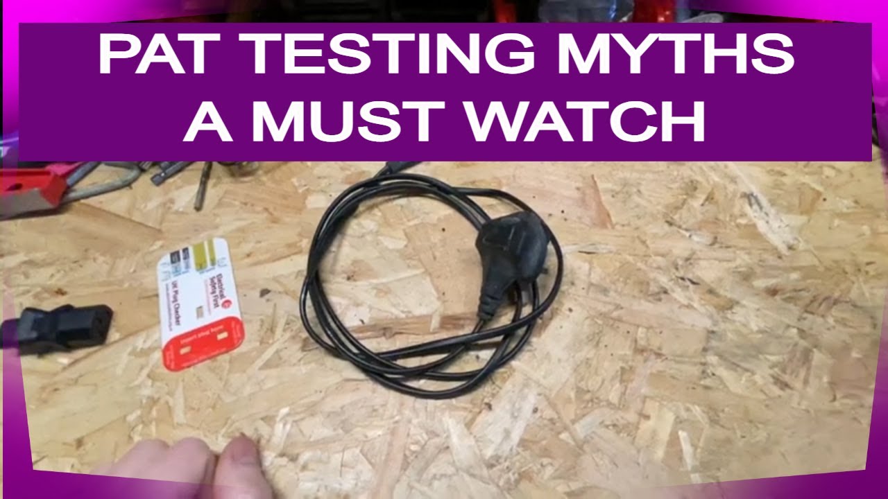 PAT Testing Myths | Figure 8 cable | How to PAT Test it