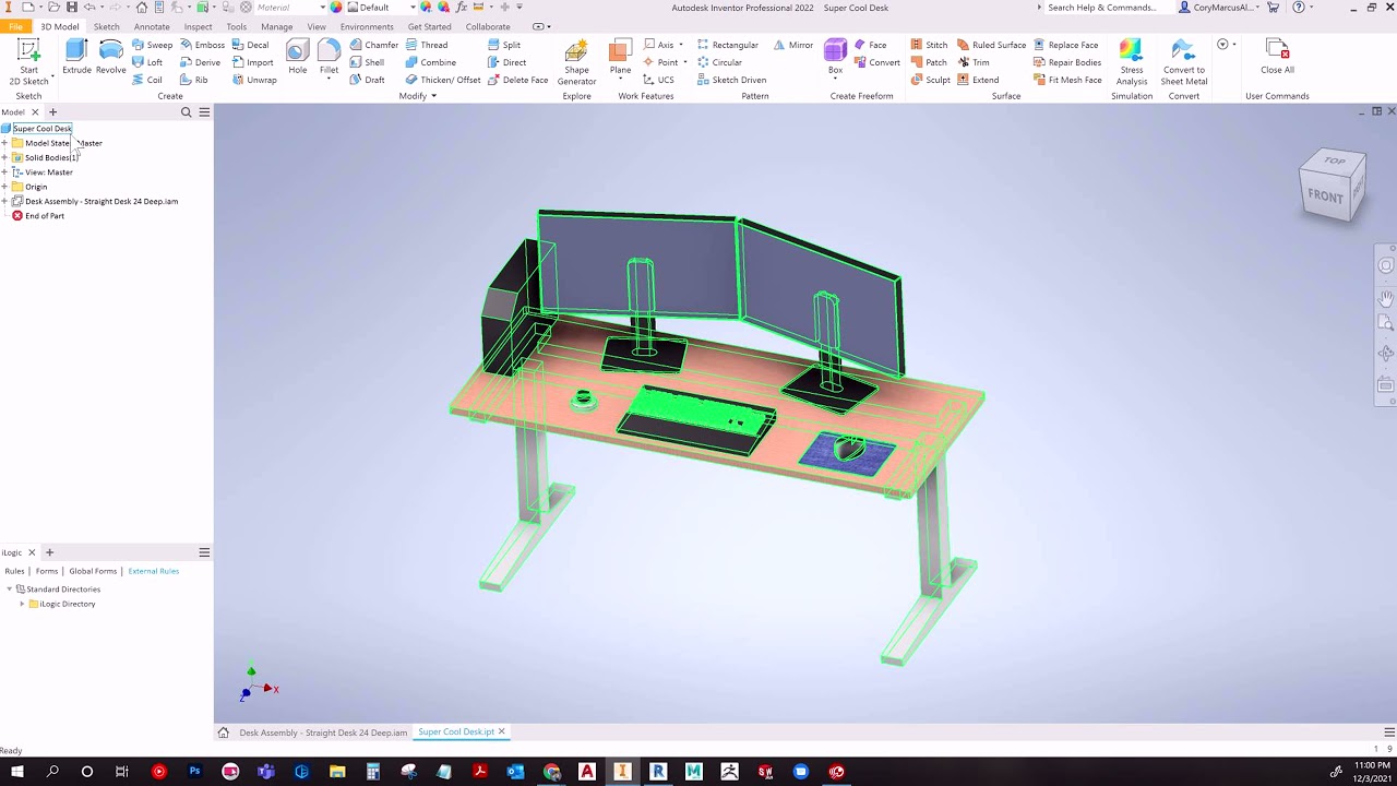 Revit: Importing Components From Inventor