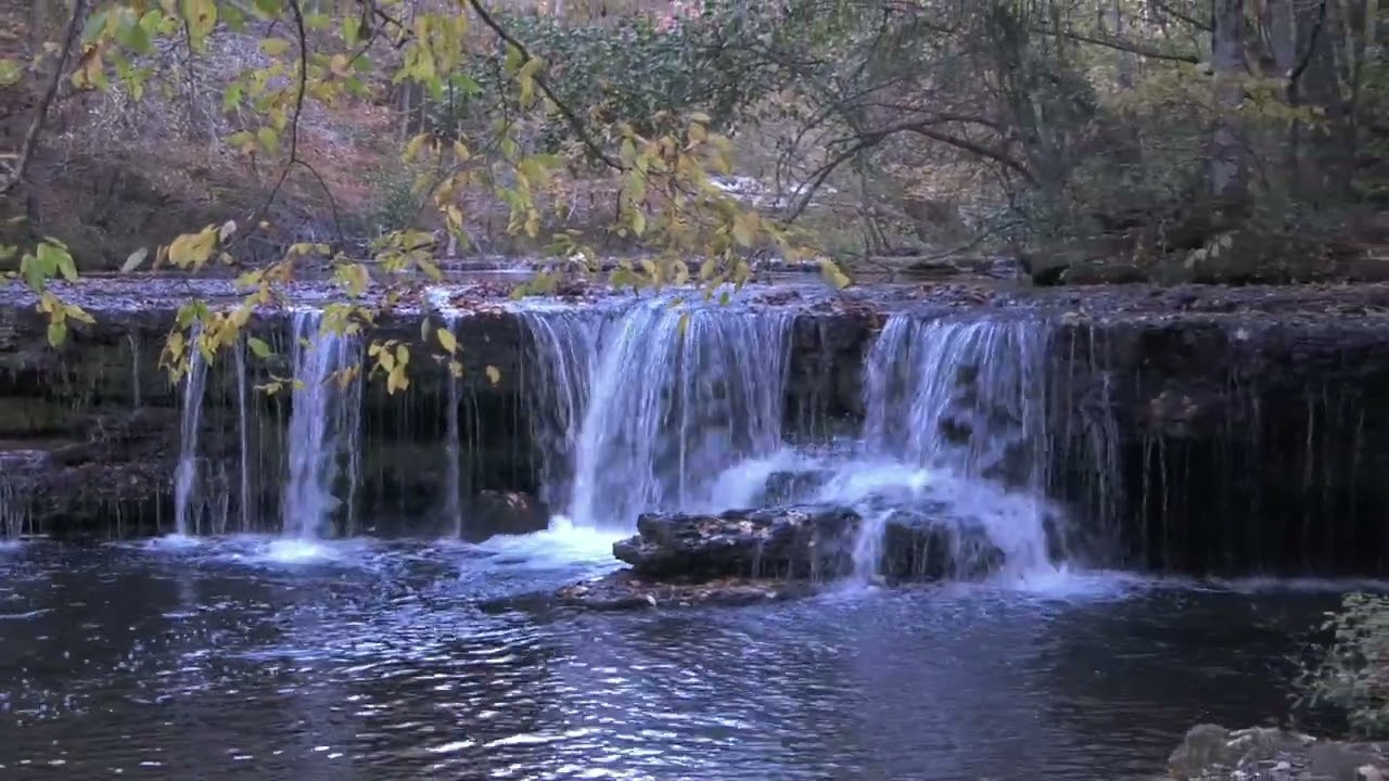 Rutledge Falls B-roll footage Oct 2022 4K