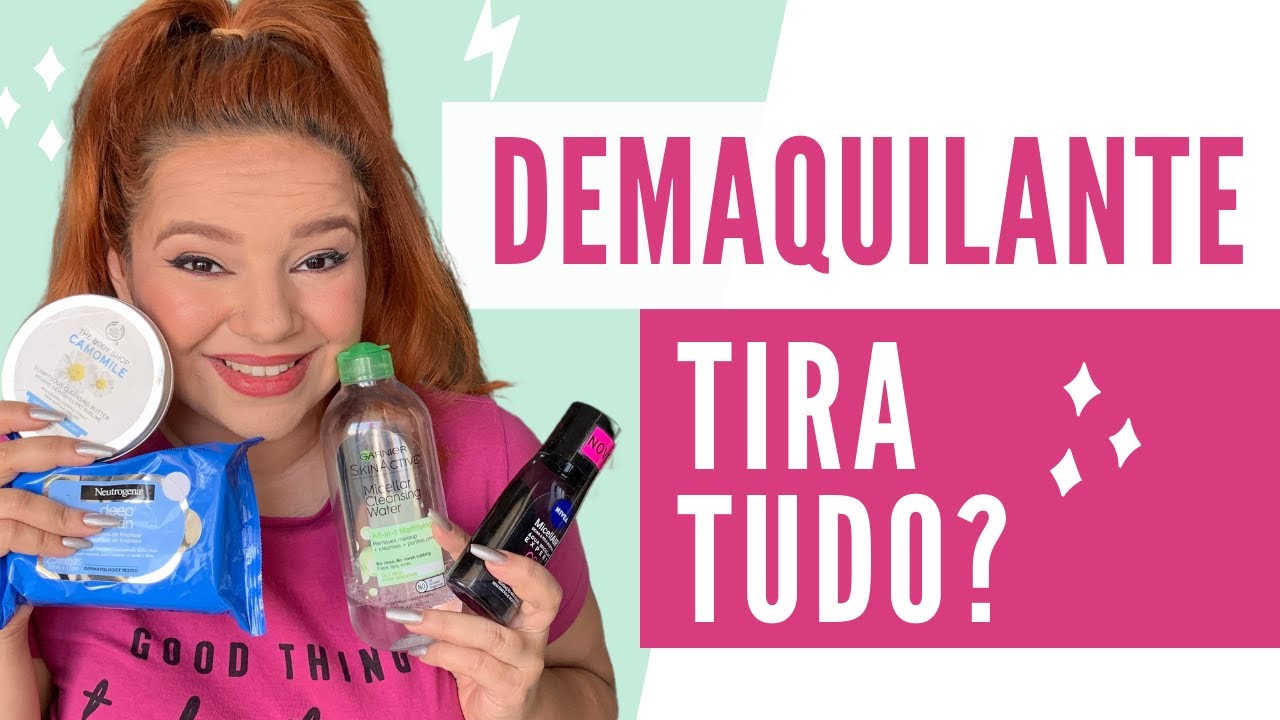 Qual o melhor DEMAQUILANTE? 4 tipos diferentes