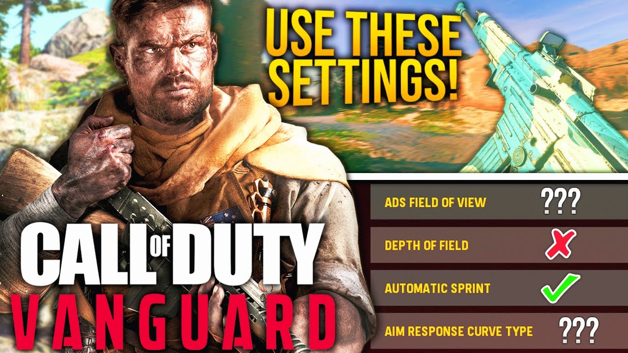 VANGUARD: The BEST SETTINGS For CONSOLE & PC! (Vanguard Best Settings)