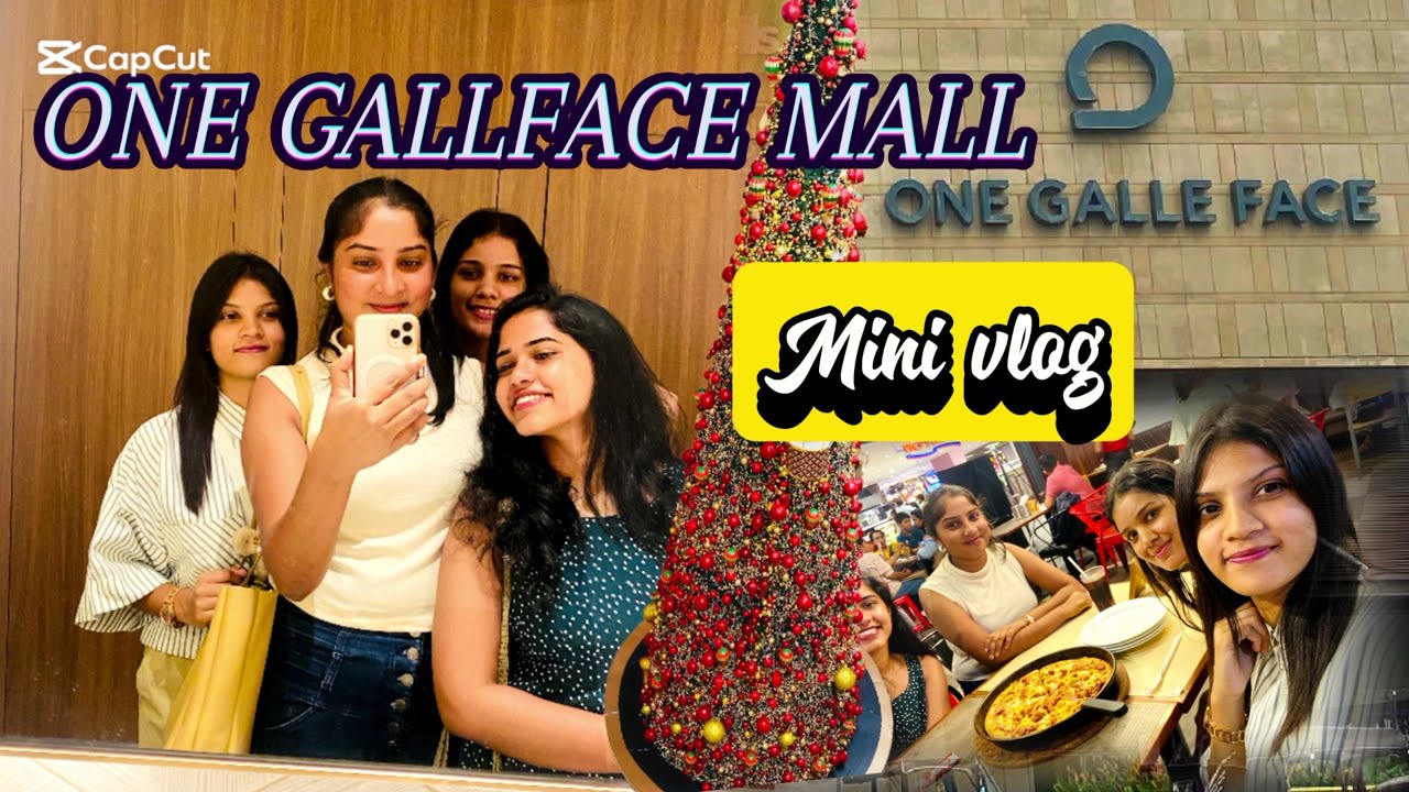 One Galle Face shopping mall @ Colombo 😍😍 Christmas  Vibe 👍