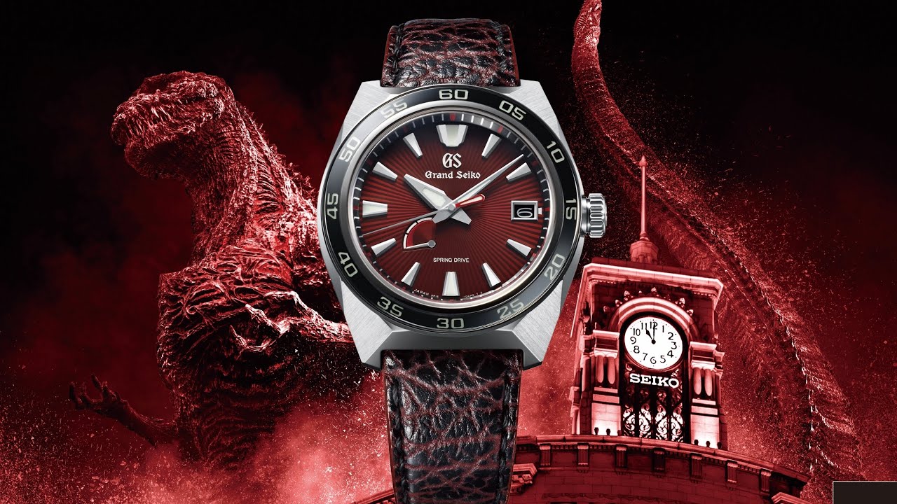 GRAND SEIKO GODZILLA! Первые часы в России. 65th Anniversary LIMITED EDITION
