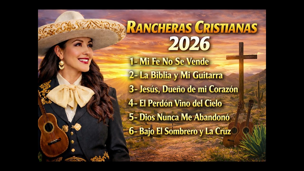 Las Mejores Rancheras Cristianas 2026 Para Adorar Cantando