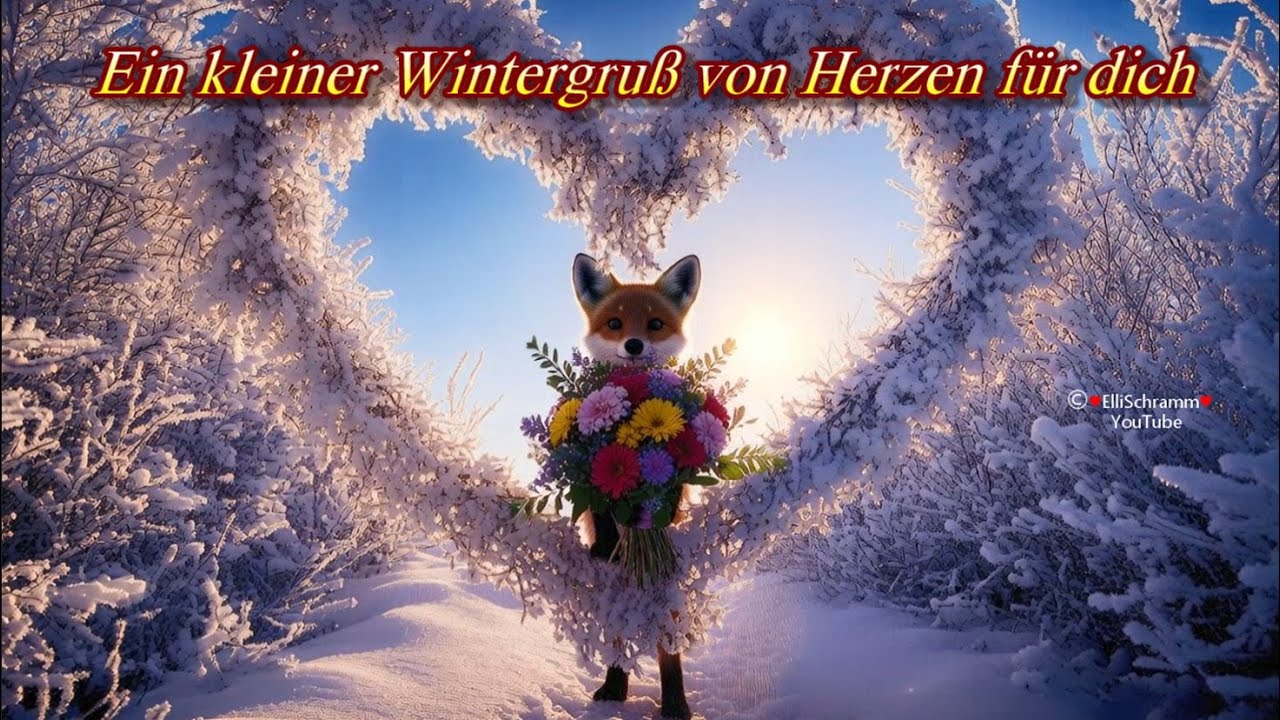Liebe Grüße mit Herz 💕 für einen schönen Tag  💖 Grüße für dich und zum Teilen