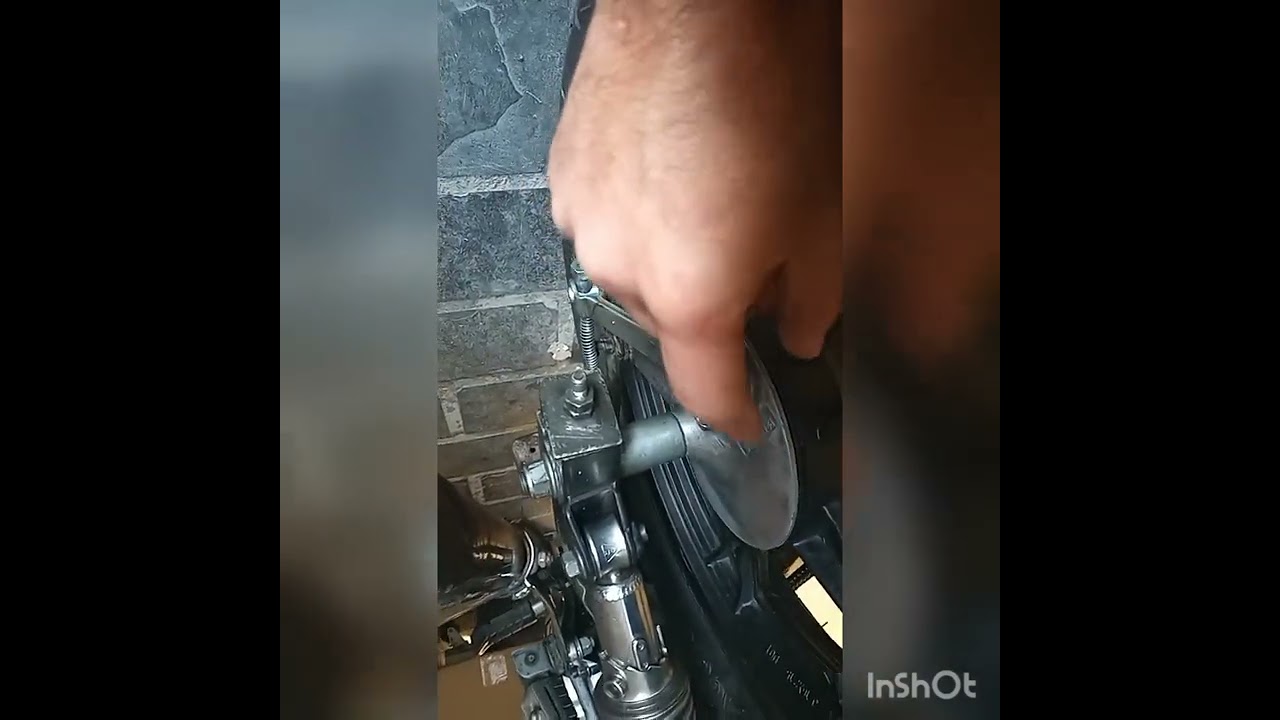 roda da moto kansas.150 trocando pela da intruder 125.