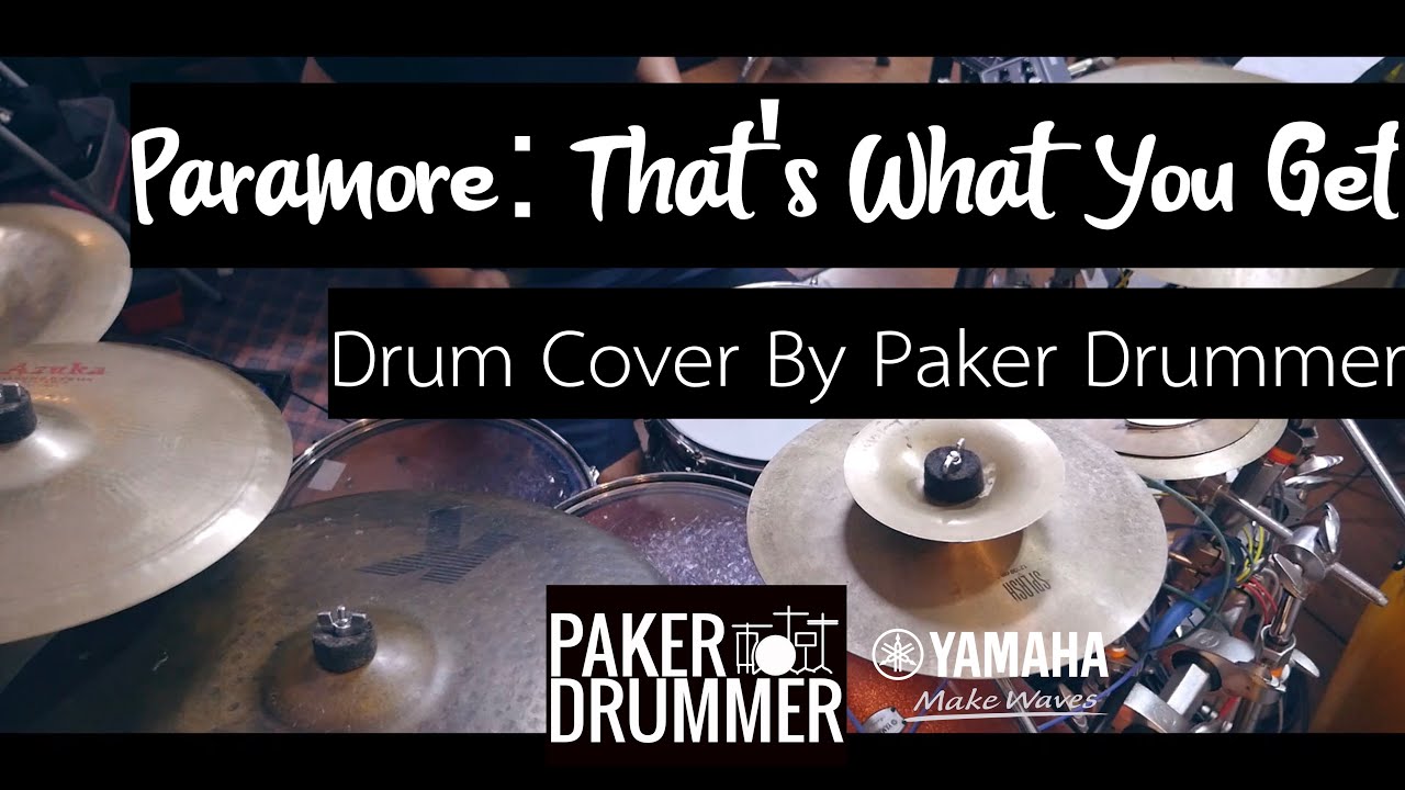 Paramore: That's What You Get (Drum Cover)