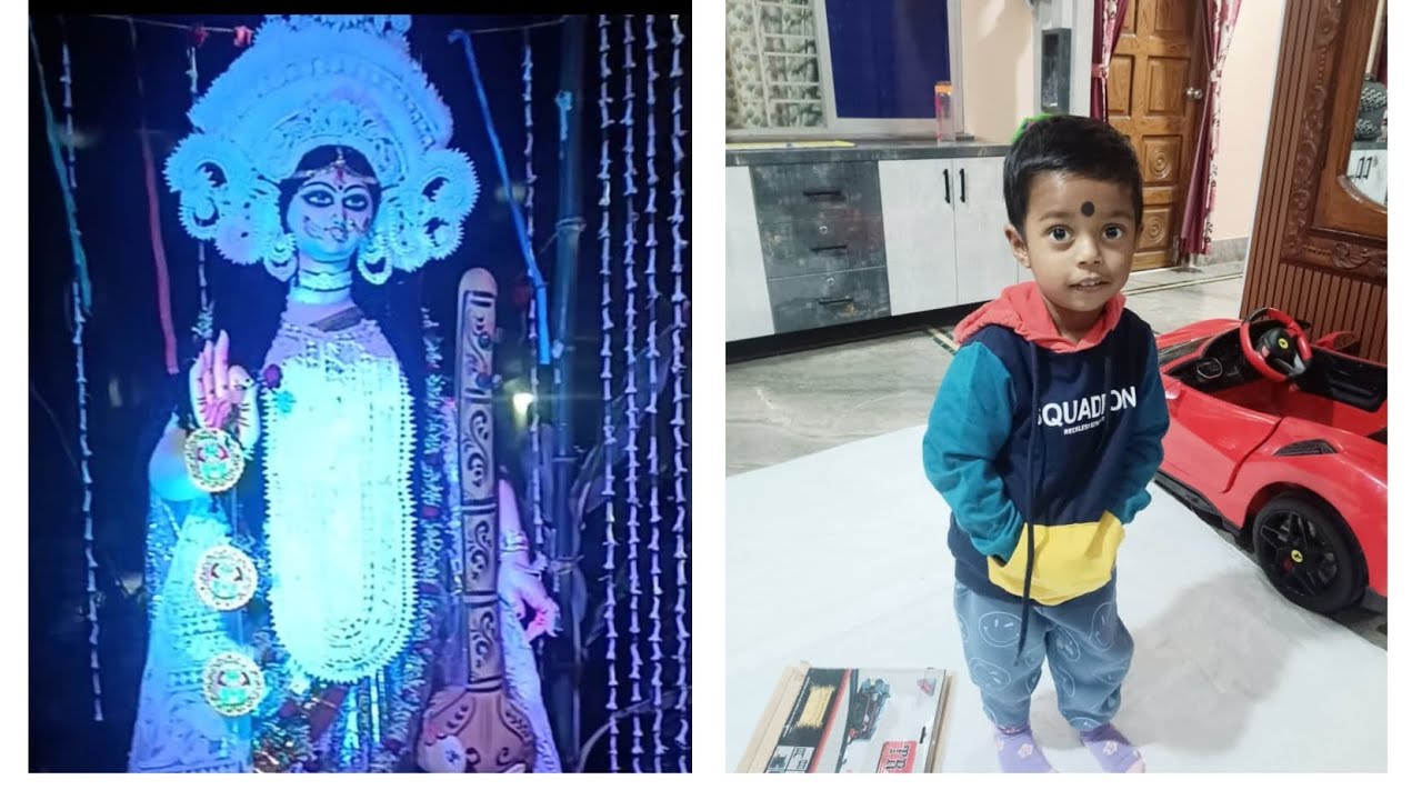 “পরিবারের সাথে মা সরস্বতীর পুজো মানেই আলাদা আনন্দ 🙏❤️😍🥰