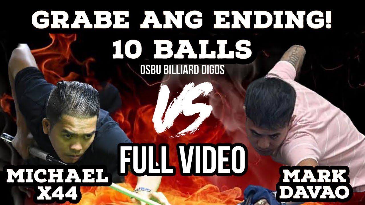 Michael x44 🆚 Mark Davao Money Game |Race 21 | 10 Balls Parehas |330 k Digos