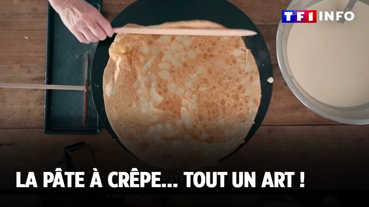 La pâte à crêpe... tout un art ! ｜TF1 INFO