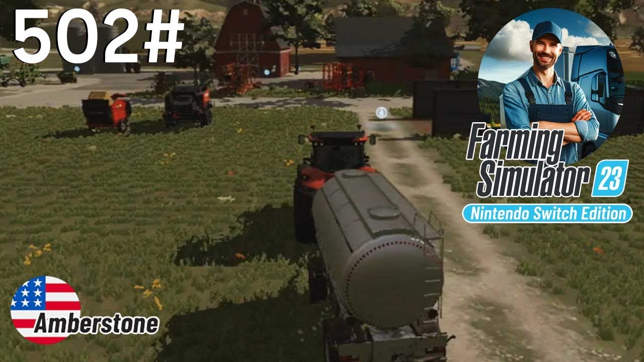 FS 23 - 502. Soybean Harvest, Fertilizing, Straw and Goods Transport