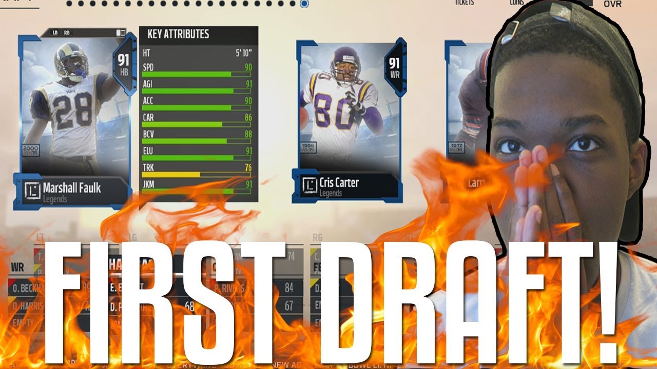 Первый драфт новичка в НФЛ! | Чемпионы драфта Madden 18 | KOT4Q