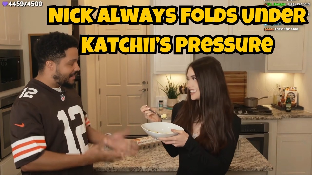 Katchii Trying to Feed Nick an Egg Is Peak Comedy 😂