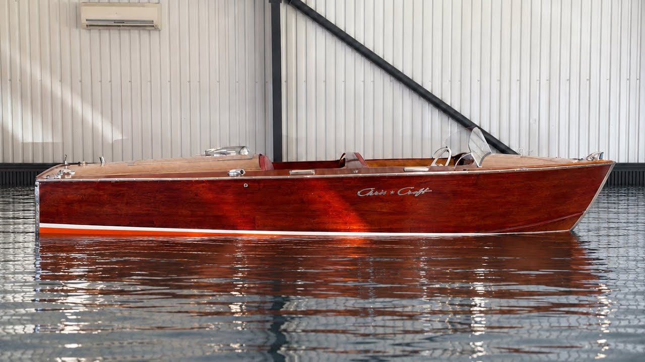 Classic Garage | Chris Craft Runabout Boat @ 1953