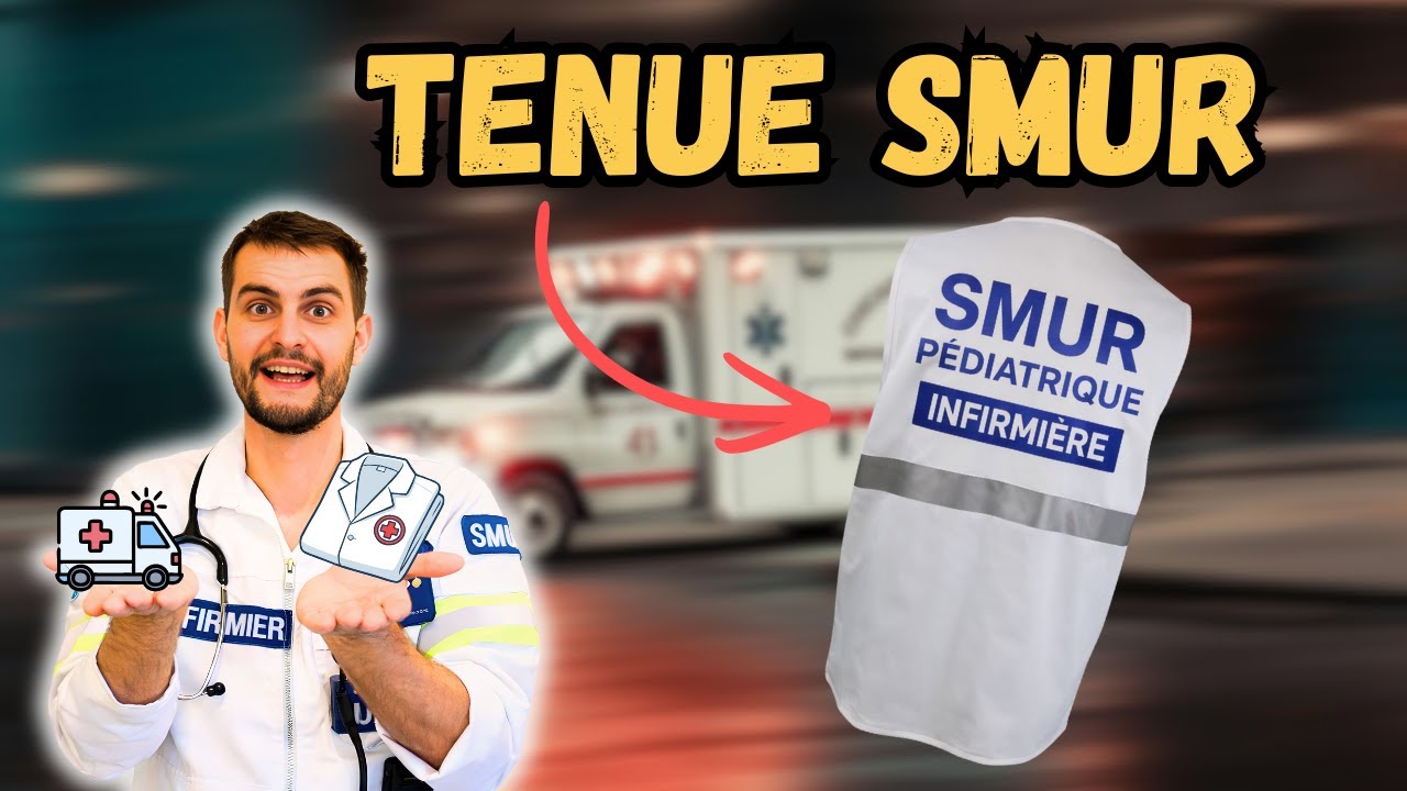 Ce que cache la tenue d'une infirmière du SMUR pédiatrique
