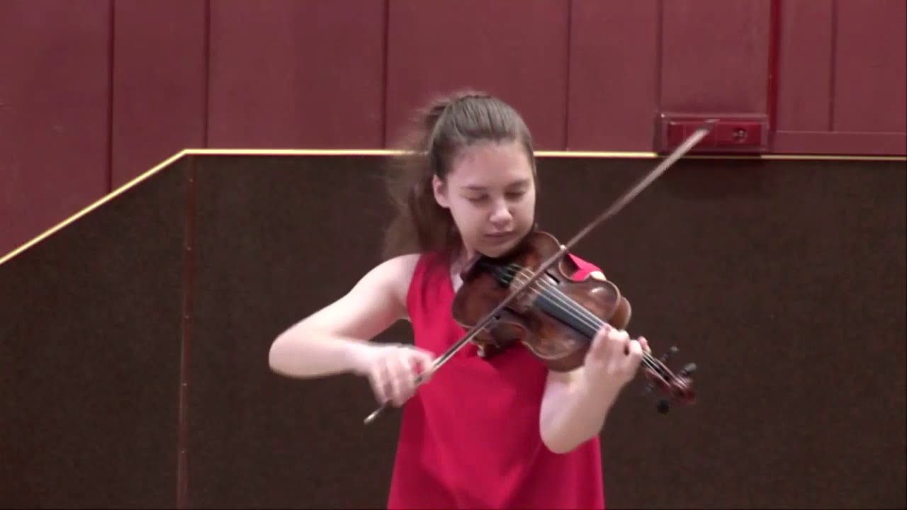 J.S. Bach: Largo and Allegro assai from sonata for violin solo BWV 1005