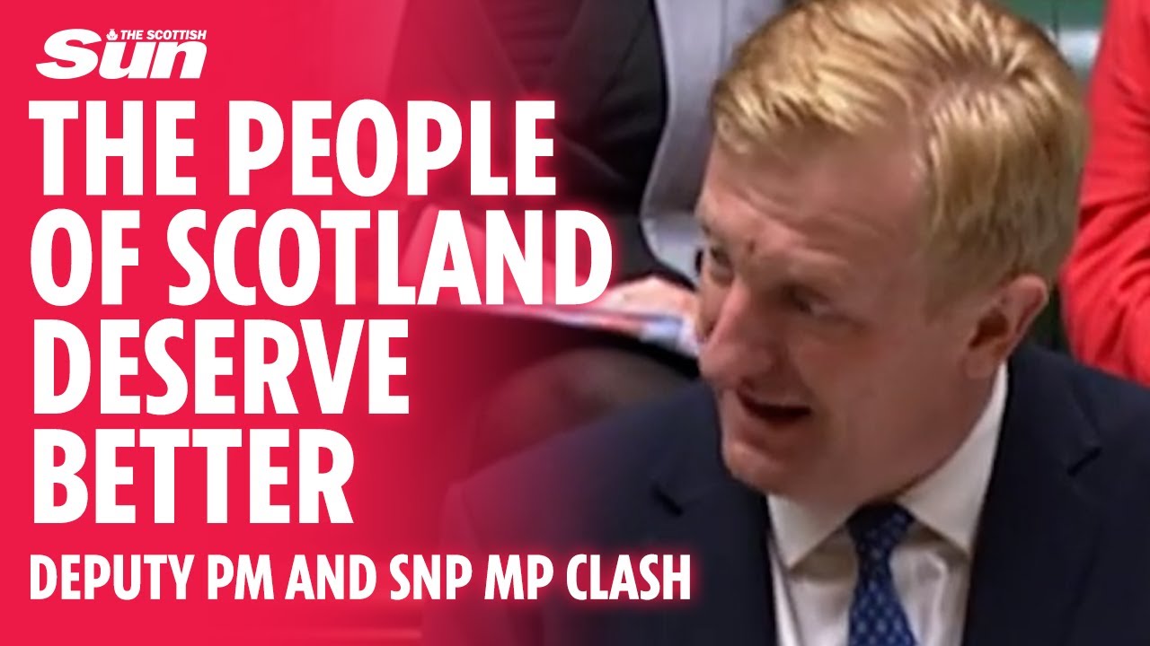 SNP MP has government criticism thrown back at her by deputy Prime Minister