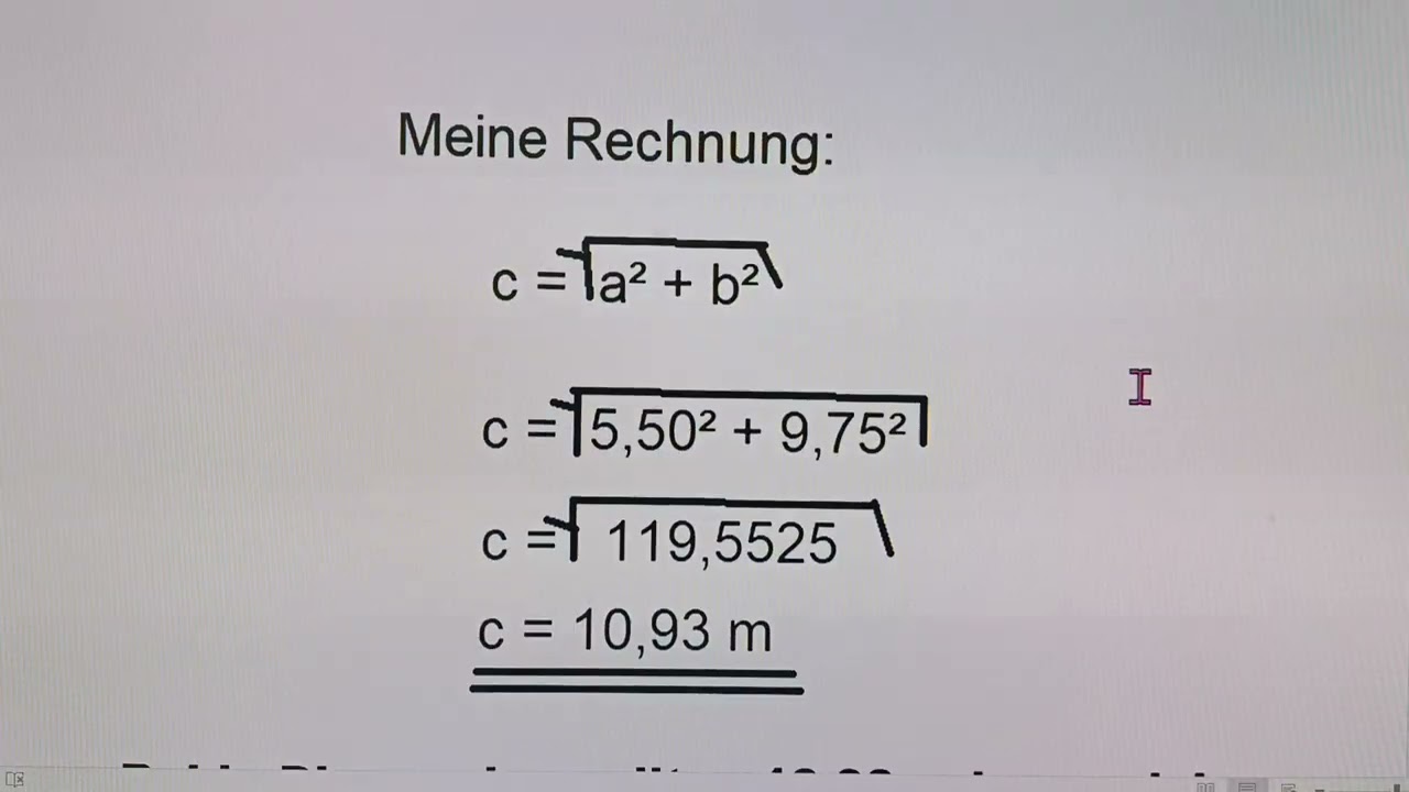 Das Schnurgerüst aufstellen
