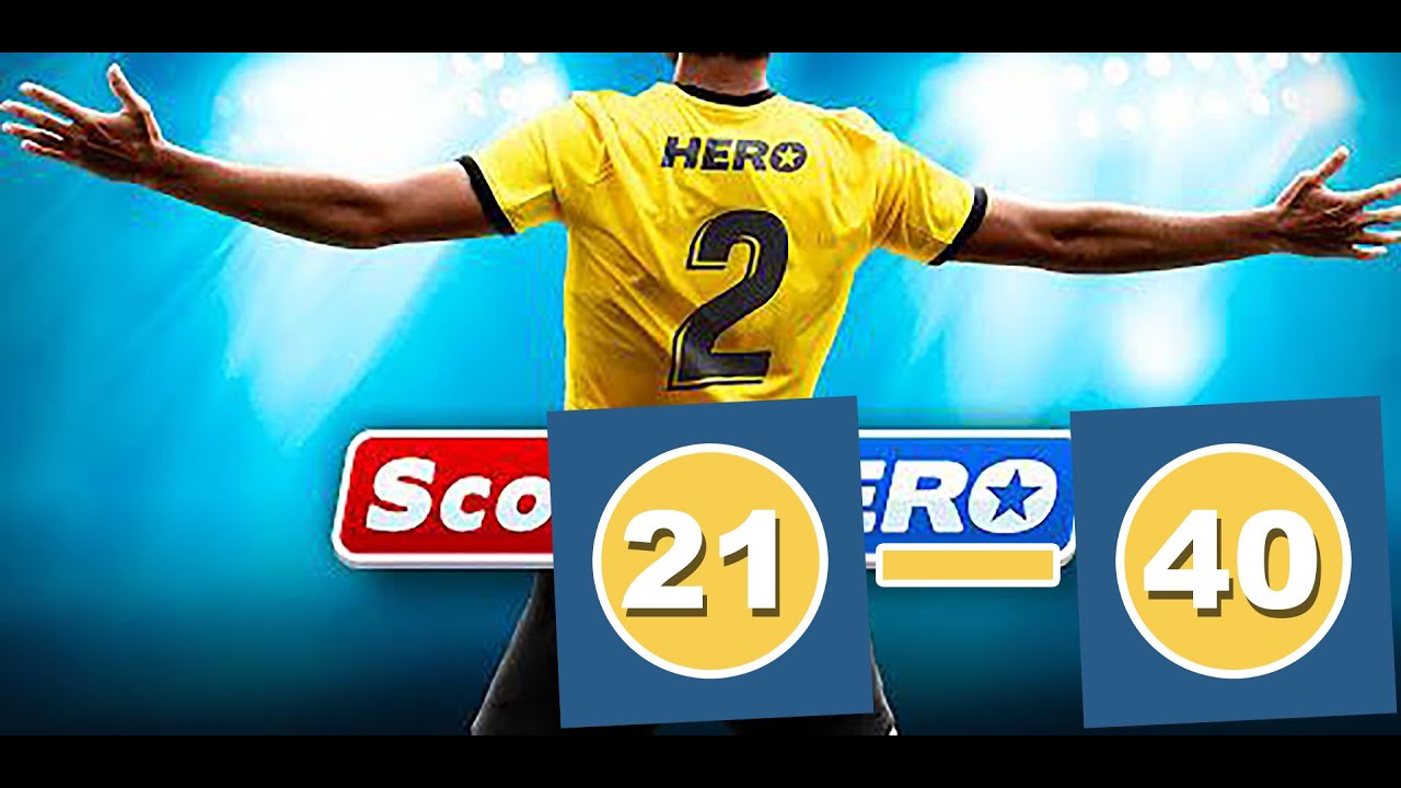 Score! Hero 2 | СЕЗОН 2 | УРОВНИ 21–40 | 3 звезды