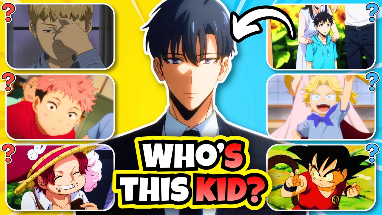 Guess the Anime Character From Their Childhood Picture 👶 (Part 2) | Anime Quiz