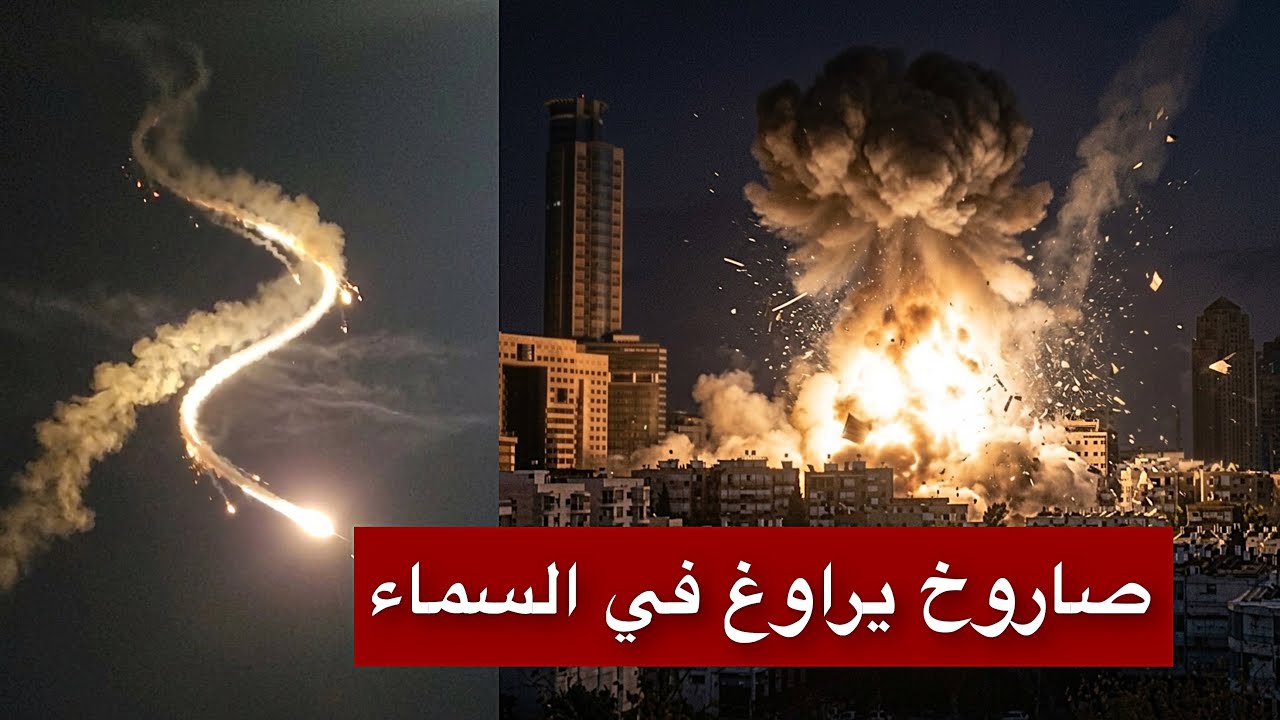 عاجل | ليلة كارثية&hellip; إيران تستخدم صواريخ جديدة بمسارات غير متوقعة تضرب تل أبيب الكبرى الان